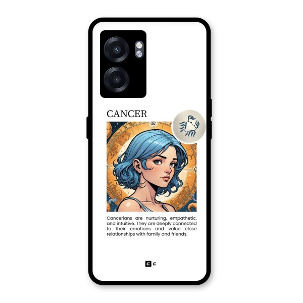 Connected Cancer Glass Back Case for Oppo K10 (5G)