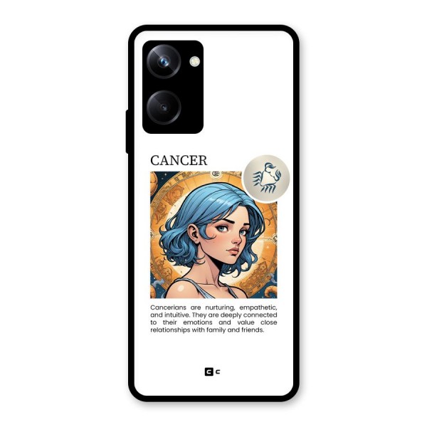 Connected Cancer Glass Back Case for Realme 10 Pro