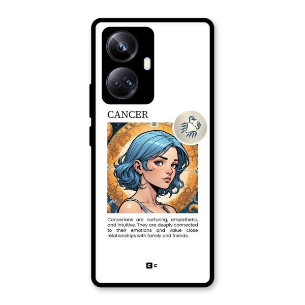 Connected Cancer Glass Back Case for Realme 10 Pro Plus