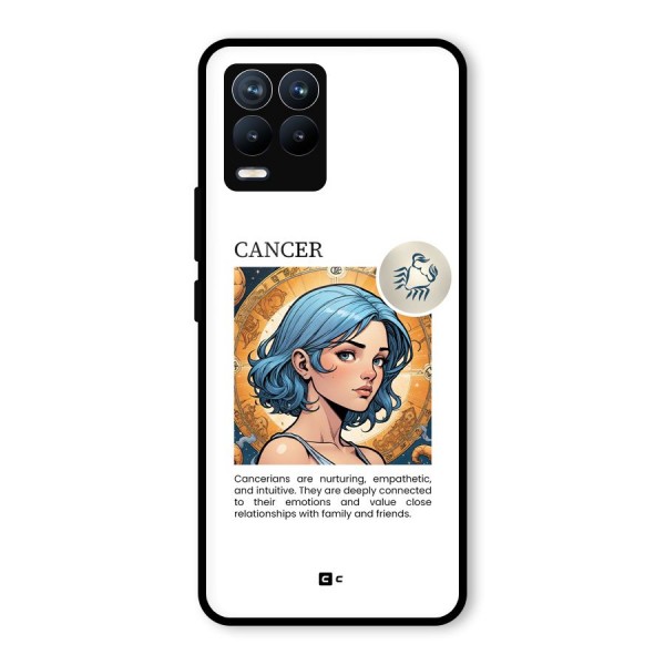 Connected Cancer Glass Back Case for Realme 8 Pro