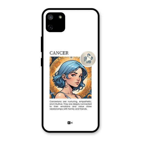 Connected Cancer Glass Back Case for Realme C11