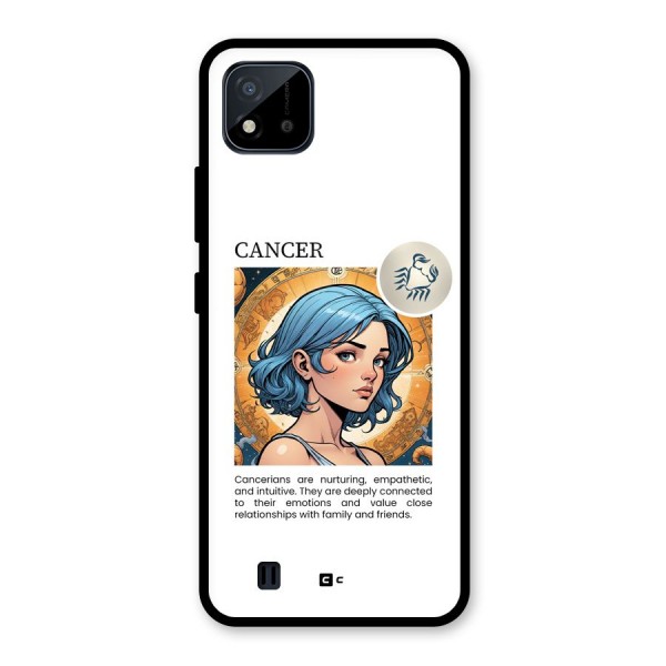 Connected Cancer Glass Back Case for Realme C11 2021