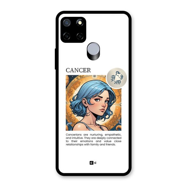 Connected Cancer Glass Back Case for Realme C12