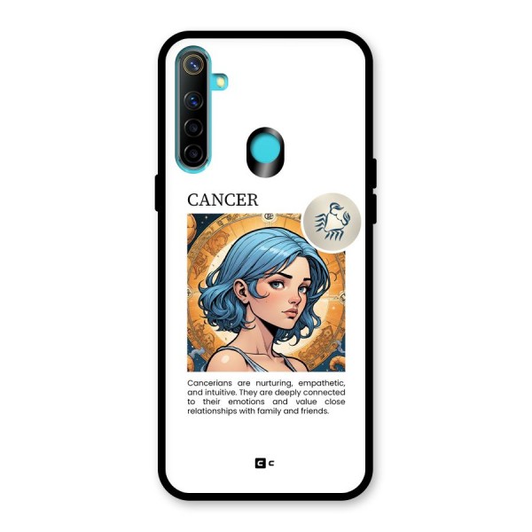 Connected Cancer Glass Back Case for Realme Narzo 10