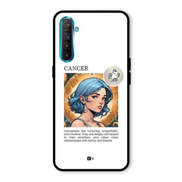 Connected Cancer Glass Back Case for Realme X2