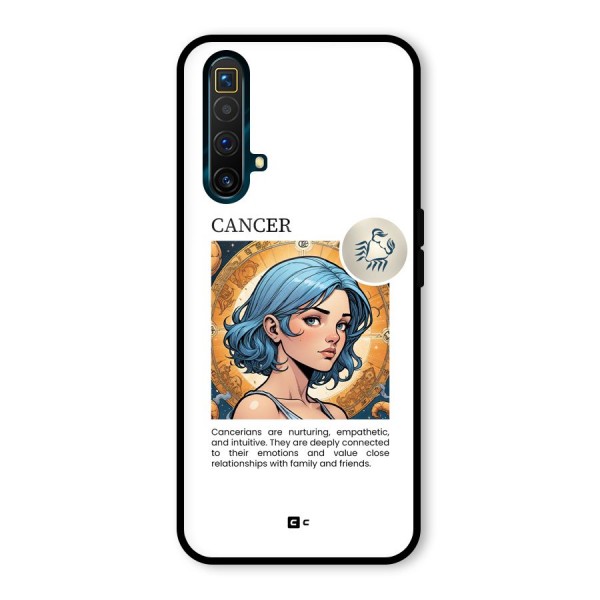 Connected Cancer Glass Back Case for Realme X3 SuperZoom