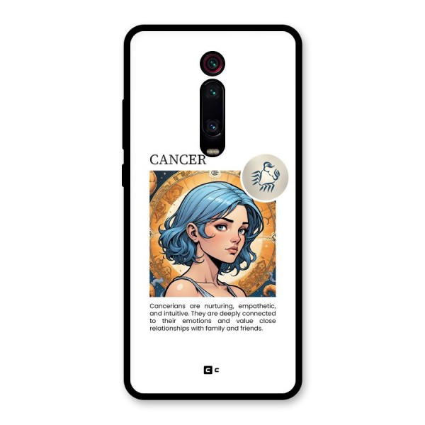 Connected Cancer Glass Back Case for Redmi K20