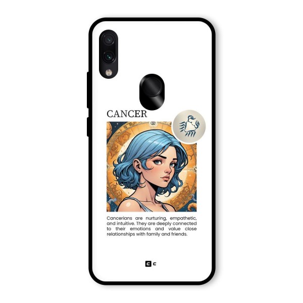 Connected Cancer Glass Back Case for Redmi Note 7