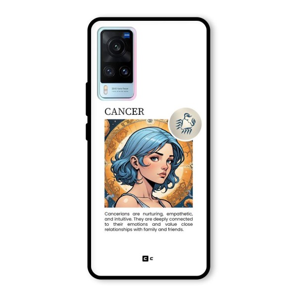 Connected Cancer Glass Back Case for Vivo X60