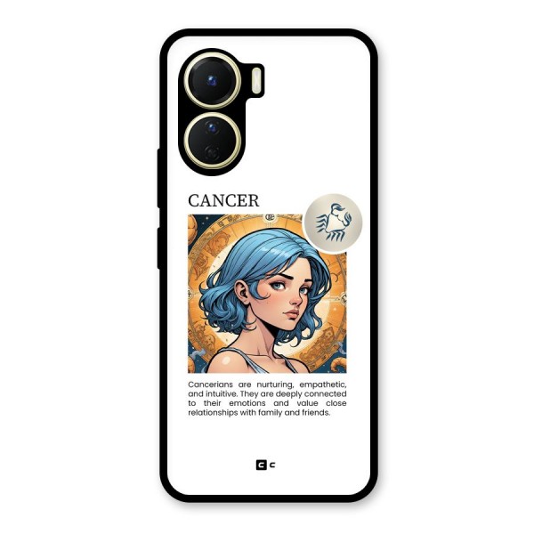 Connected Cancer Glass Back Case for Vivo Y56