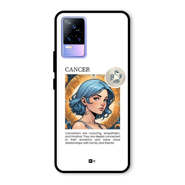 Connected Cancer Glass Back Case for Vivo Y73