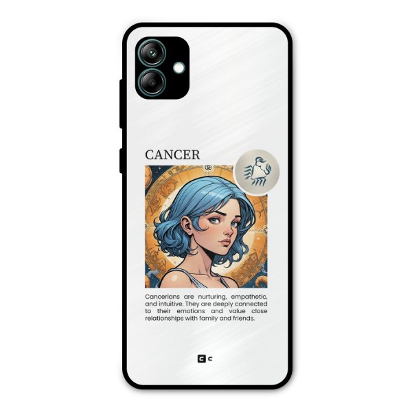 Connected Cancer Metal Back Case for Galaxy A04