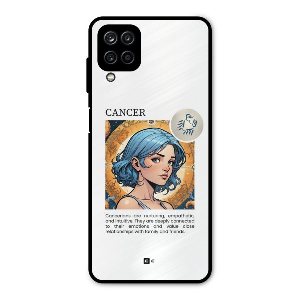 Connected Cancer Metal Back Case for Galaxy A12