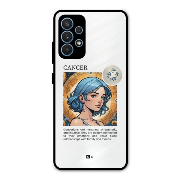 Connected Cancer Metal Back Case for Galaxy A32