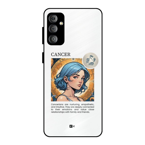 Connected Cancer Metal Back Case for Galaxy F23