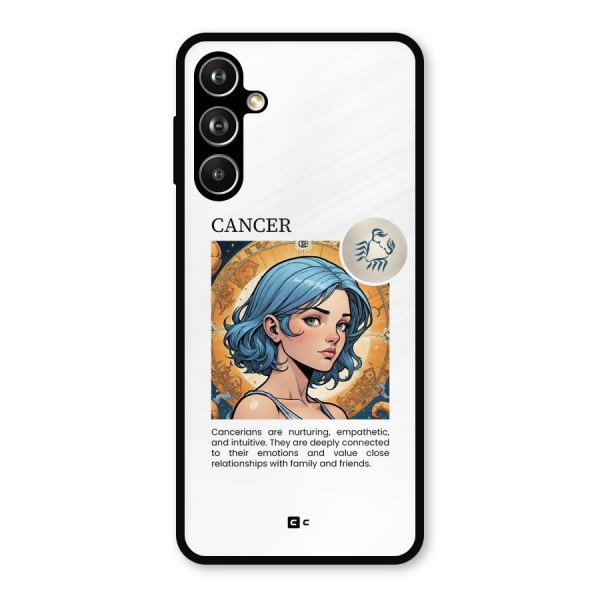 Connected Cancer Metal Back Case for Galaxy F54