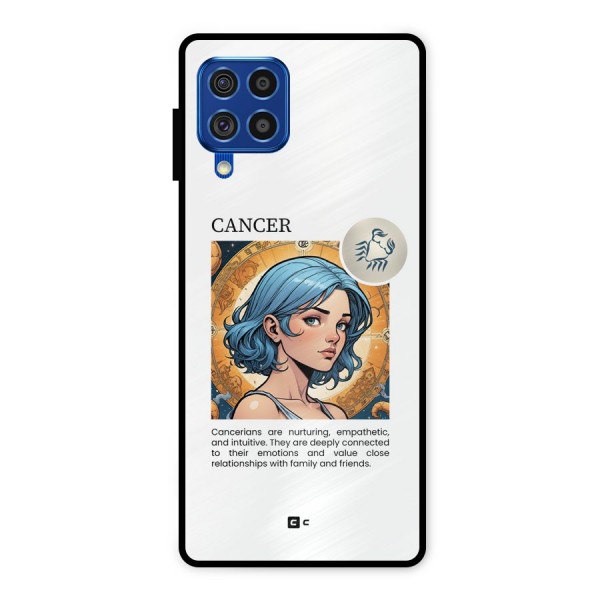 Connected Cancer Metal Back Case for Galaxy F62