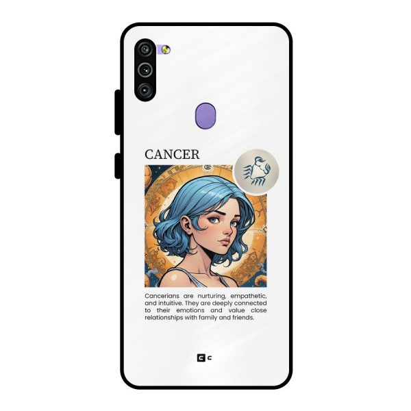 Connected Cancer Metal Back Case for Galaxy M11