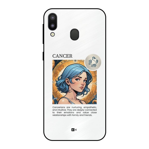 Connected Cancer Metal Back Case for Galaxy M20