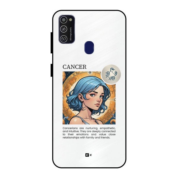 Connected Cancer Metal Back Case for Galaxy M30s