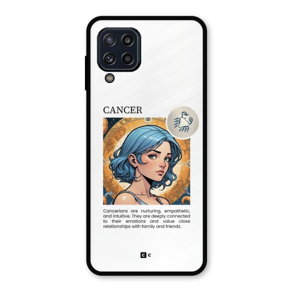 Connected Cancer Metal Back Case for Galaxy M32