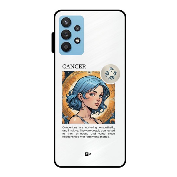 Connected Cancer Metal Back Case for Galaxy M32 5G