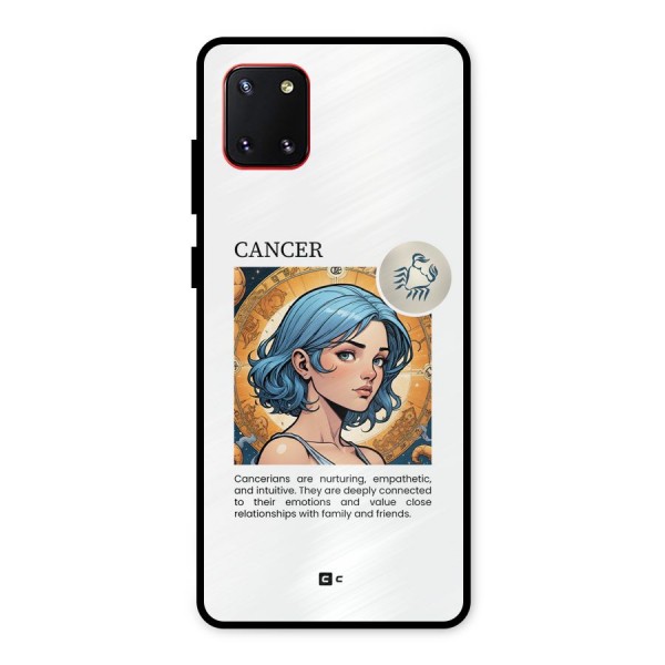 Connected Cancer Metal Back Case for Galaxy Note 10 Lite