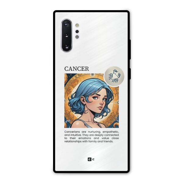 Connected Cancer Metal Back Case for Galaxy Note 10 Plus