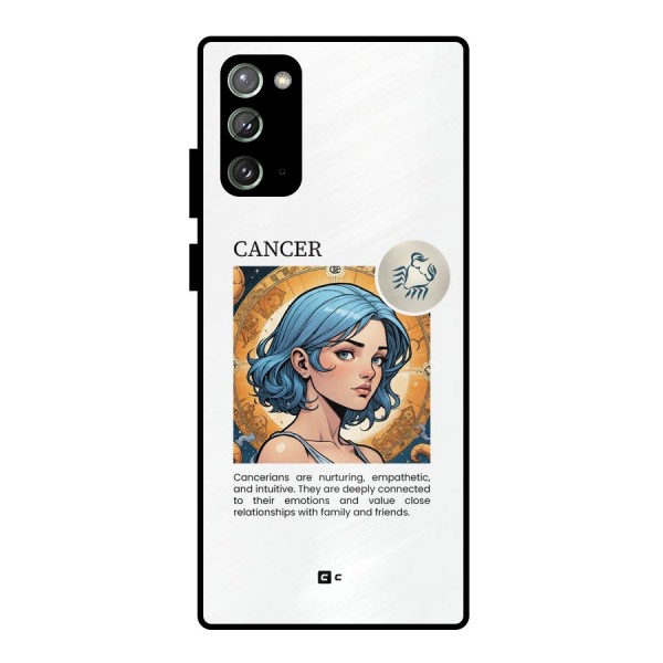 Connected Cancer Metal Back Case for Galaxy Note 20