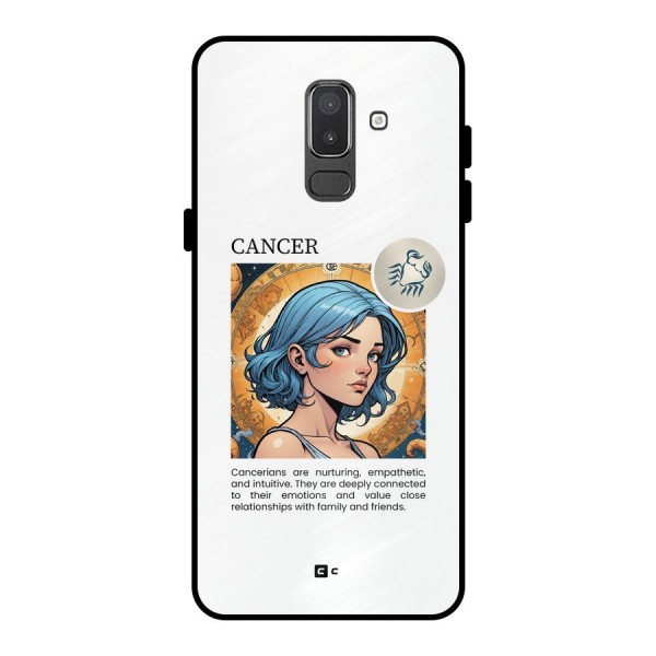 Connected Cancer Metal Back Case for Galaxy On8 (2018)