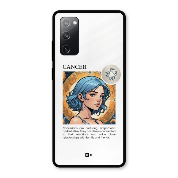 Connected Cancer Metal Back Case for Galaxy S20 FE