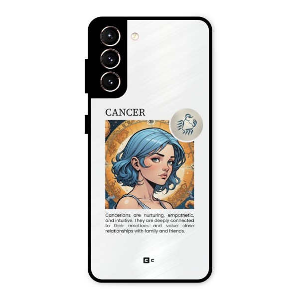 Connected Cancer Metal Back Case for Galaxy S21 5G