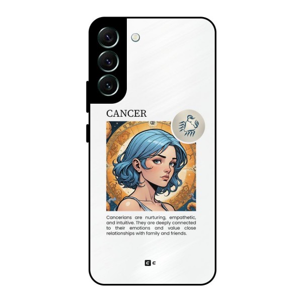 Connected Cancer Metal Back Case for Galaxy S22 Plus 5G