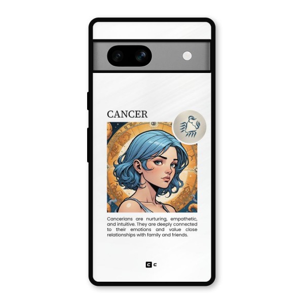 Connected Cancer Metal Back Case for Google Pixel 7a