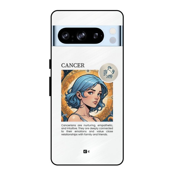 Connected Cancer Metal Back Case for Google Pixel 8 Pro