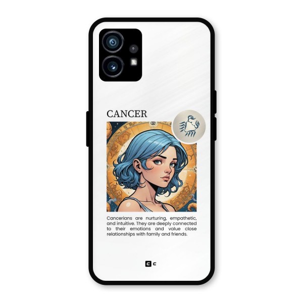 Connected Cancer Metal Back Case for Nothing Phone 1