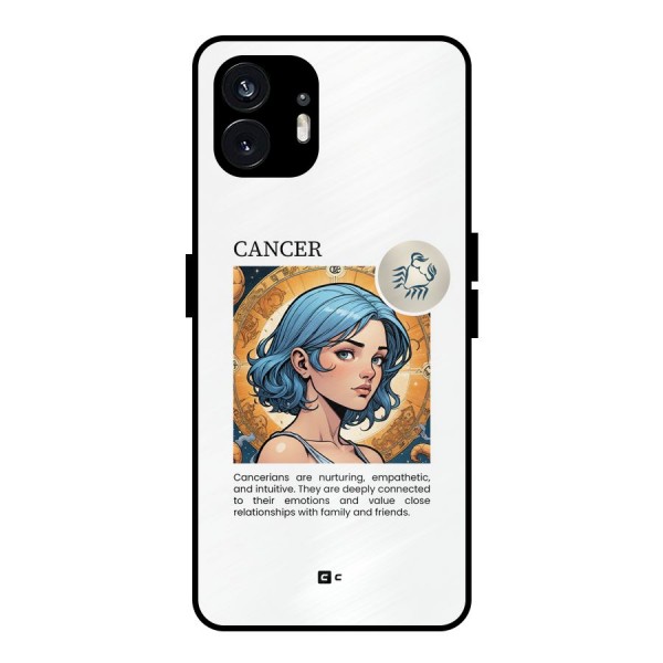 Connected Cancer Metal Back Case for Nothing Phone 2