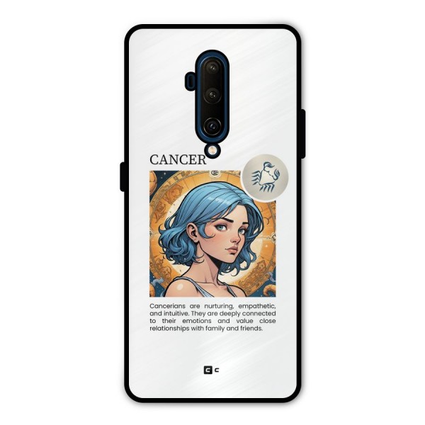 Connected Cancer Metal Back Case for OnePlus 7T Pro