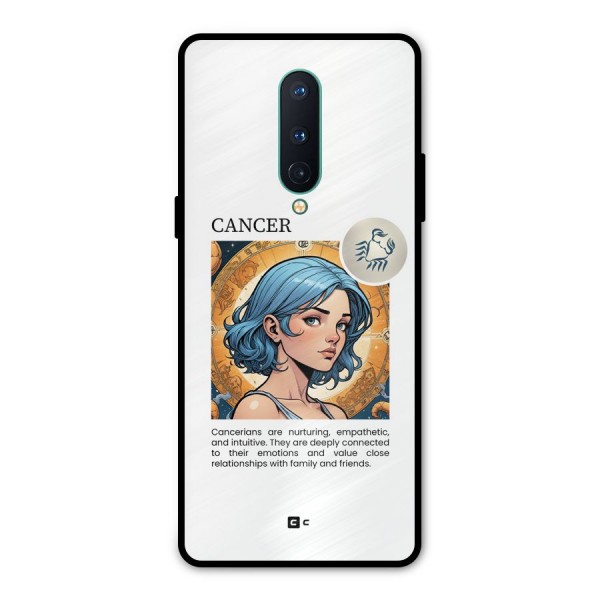 Connected Cancer Metal Back Case for OnePlus 8