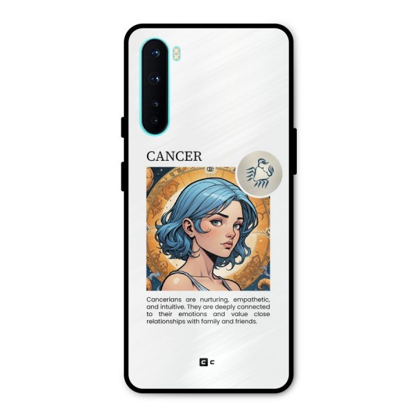 Connected Cancer Metal Back Case for OnePlus Nord