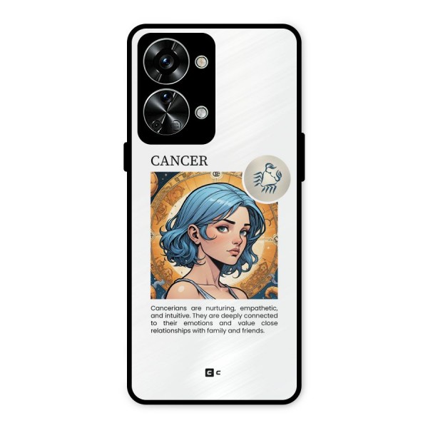 Connected Cancer Metal Back Case for OnePlus Nord 2T