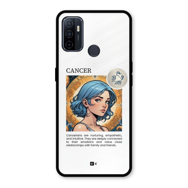 Connected Cancer Metal Back Case for Oppo A53