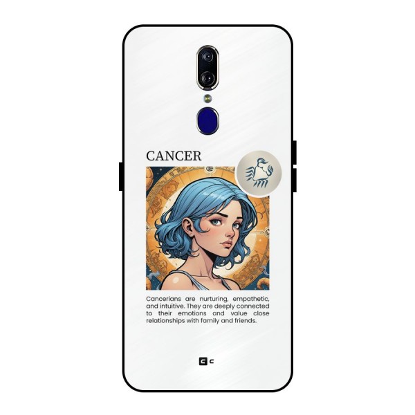 Connected Cancer Metal Back Case for Oppo F11