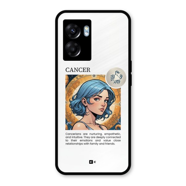 Connected Cancer Metal Back Case for Oppo K10 (5G)