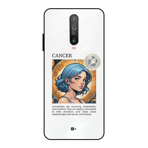 Connected Cancer Metal Back Case for Poco X2