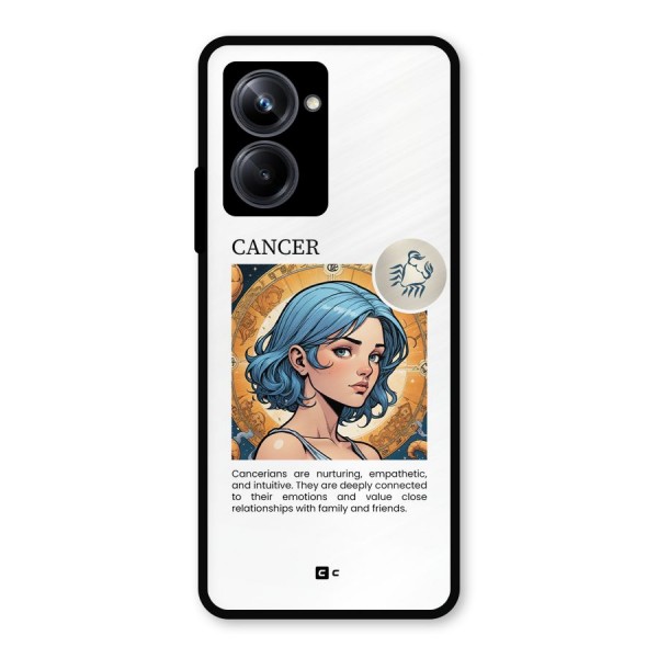 Connected Cancer Metal Back Case for Realme 10 Pro