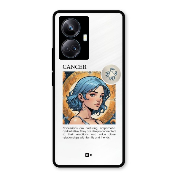 Connected Cancer Metal Back Case for Realme 10 Pro Plus