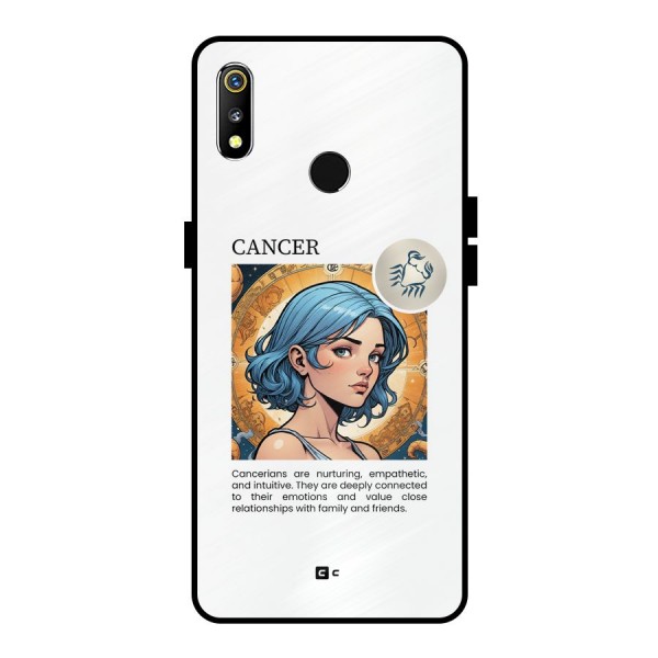 Connected Cancer Metal Back Case for Realme 3