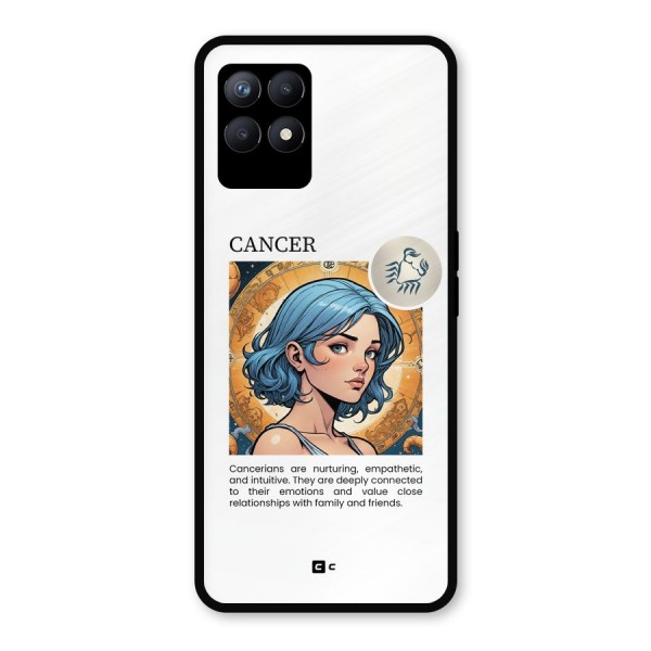 Connected Cancer Metal Back Case for Realme 8i