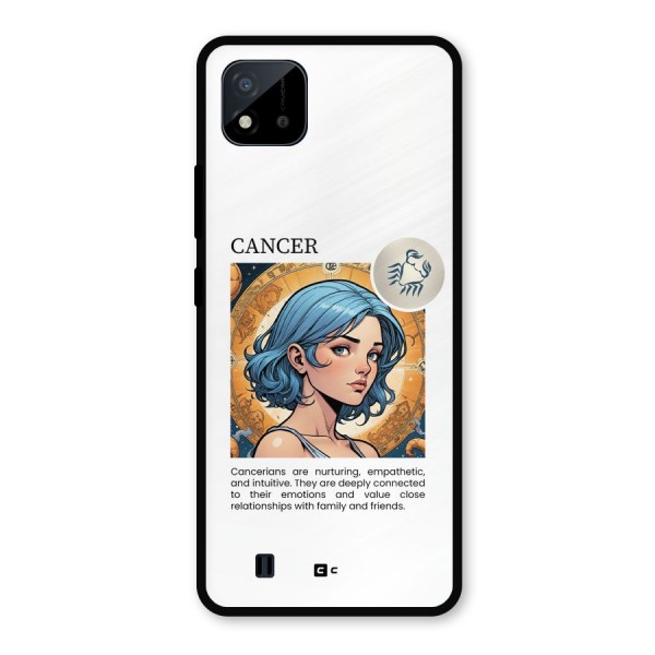 Connected Cancer Metal Back Case for Realme C11 2021